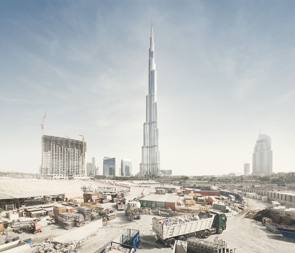Burj Khalifa building lot
