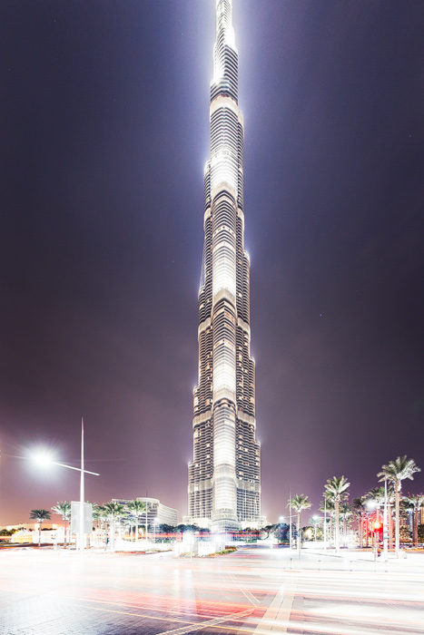 Burj Khalifa lights
