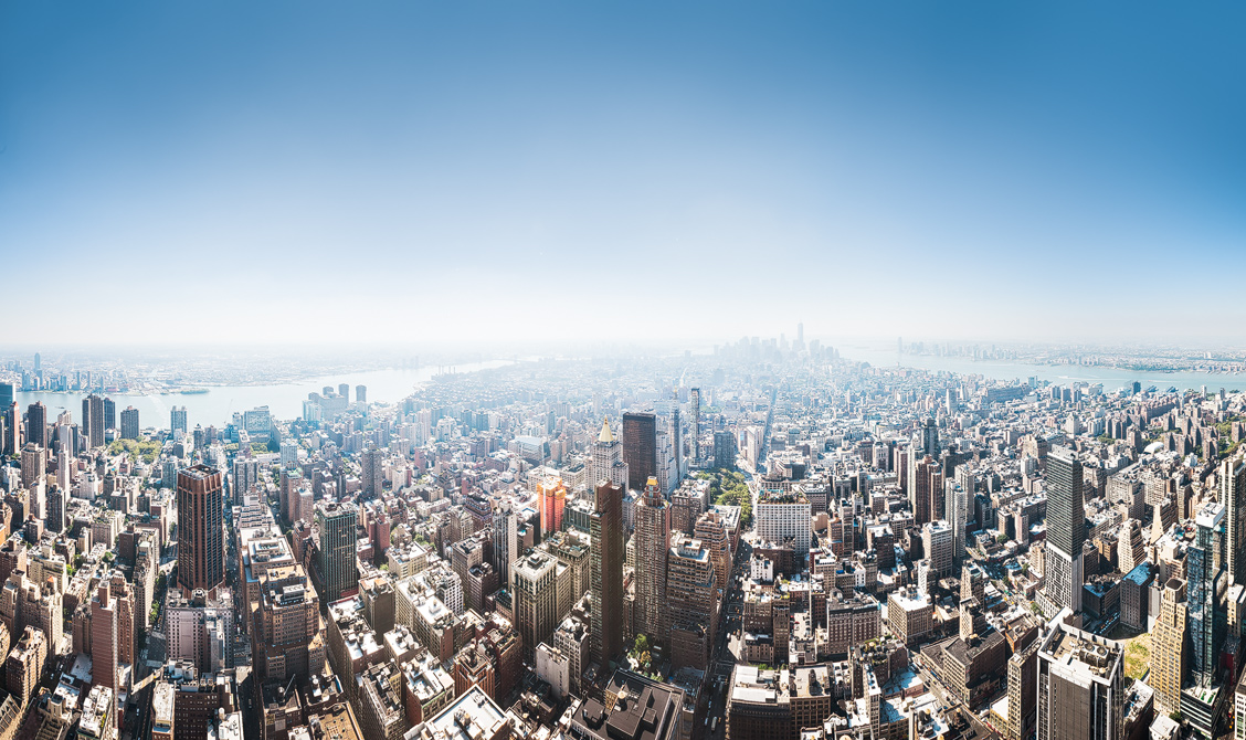 Manhattan Aerial NYC