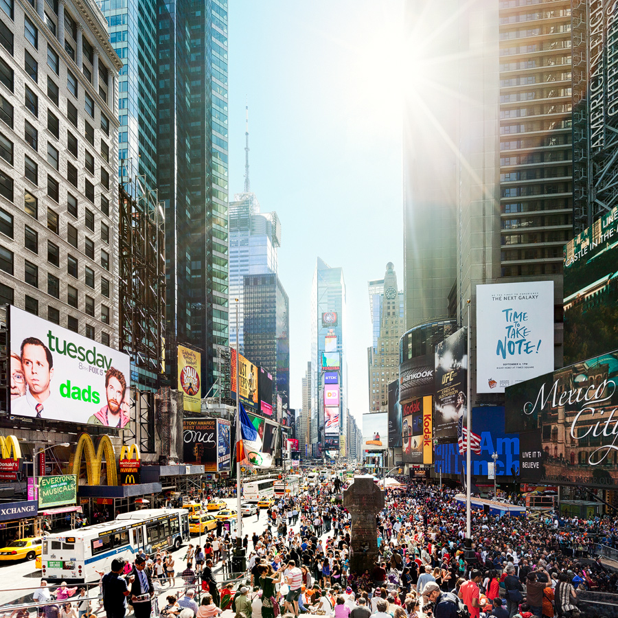 Times Square NYC overview