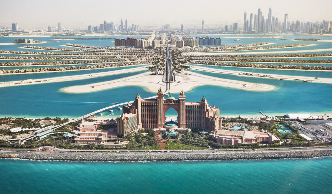 Hotel Atlantis The Palm Dubai aerial