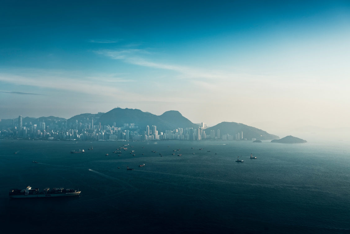 Hong Kong Island Skyline